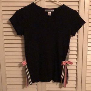 Cute ribbon tee- Final sale by 2/24 at 2:00